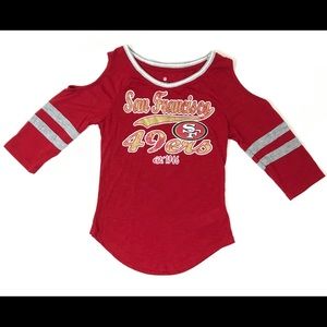 NFL teens apparel San Francisco 49ers t shirt